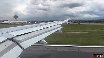 Cock Out On The Flight – She Made Me Blast In Under Two Minutes