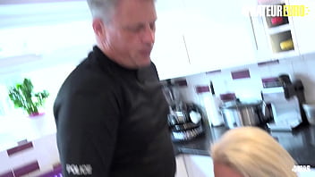 Lucky Cop Gets His Thick Cock Drained By A Busty Housewife’s Massive Tits While On Duty