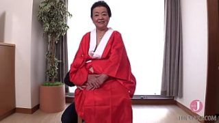 Eighty-one And Frisky, Yuko Ogasawara Teases A Young Man With Her Expert Hands, Leaving Him Squirming With Desire.