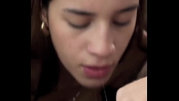 First Audition: 18-year-old Busty Skinny Brazilian Teen Latina Gives Intense Pov Blowjob