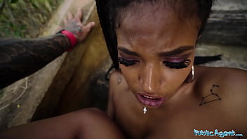 Outdoor Fuck Fest With Ebony Tina Fire And Her Massive Swinging Tits