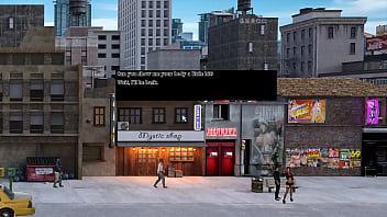 Exhibitionist Slut Strips Naked In Public – Hentai Game: Kink Maker