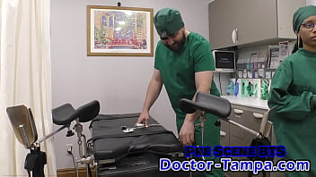 Doctor Tampa’s Gloved Examination: The Virgin Orphan Aria Nicole Becomes Good Samaritan Health Labs’ Latest Corporate Girl