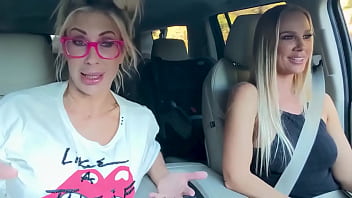 Big Titted Blonde Babes Go Wild With A Strapon!