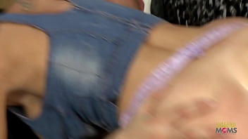 Two Horny Sluts Get Their Tight Pussies Pounded In A Wild Foursome On The Couch