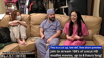 Become The Nurse As Blaire Celeste Takes A Massive Cum Blast To The Mouth