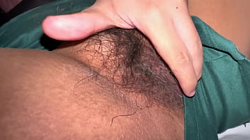Desi Bhabi Fingering Her Soaking Wet Hairy Cunt