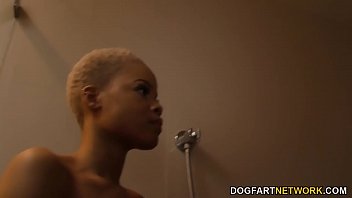 Ebony Arie Faye Takes A Massive Cock Deep Inside