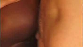 Ebony Beauty Gets A Lesson In Handling A Thick White Snake
