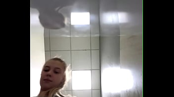 Unhinged Self-pleasure In The Dressing Room Stall